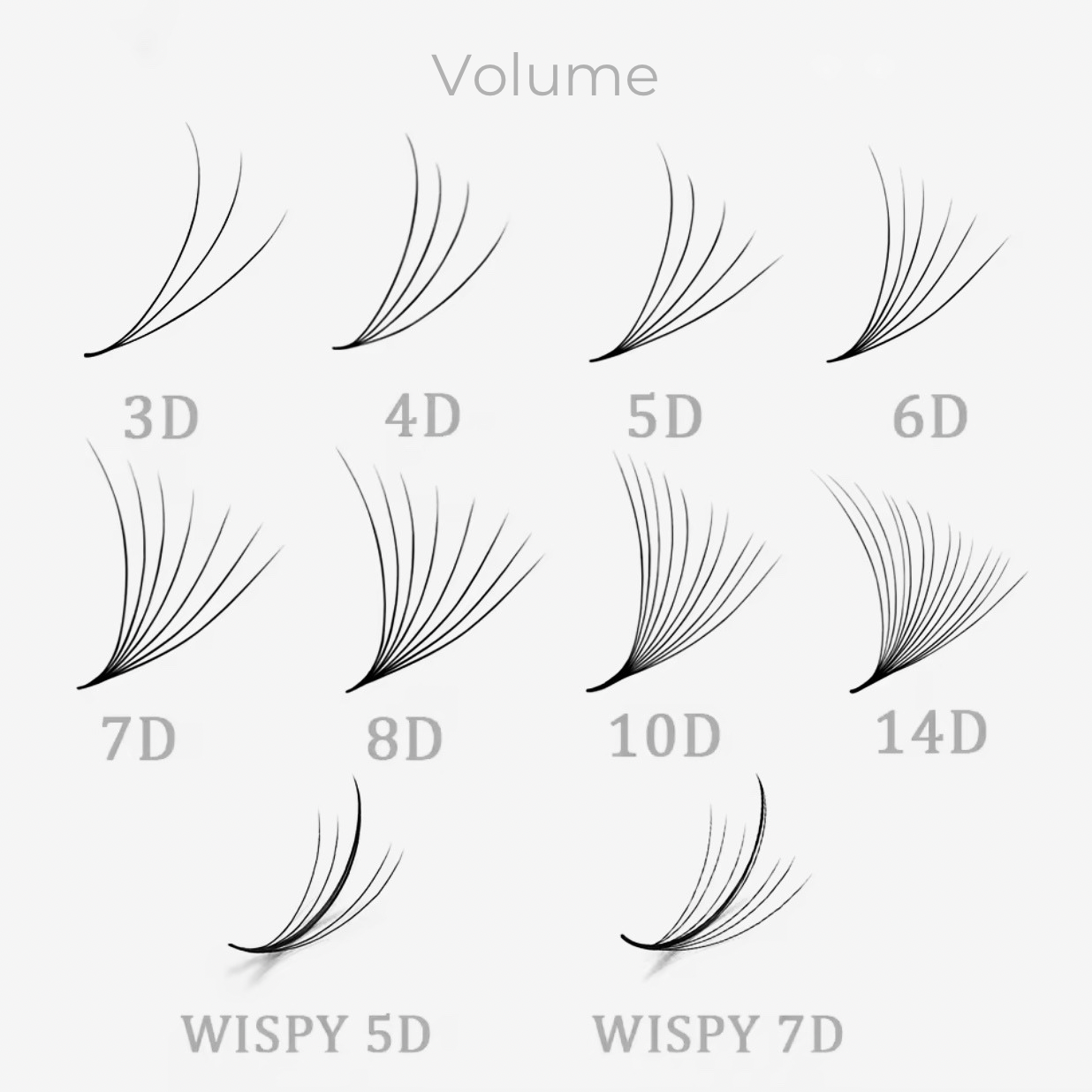 Bouquets préfaits NARROW | 1000 bouquets | 6D 0.07